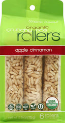 BAMBOO LANE: Organic Crunchy Rice Rollers Apple Cinnamon, 2.6 oz
 | Pack of 8 - PlantX US