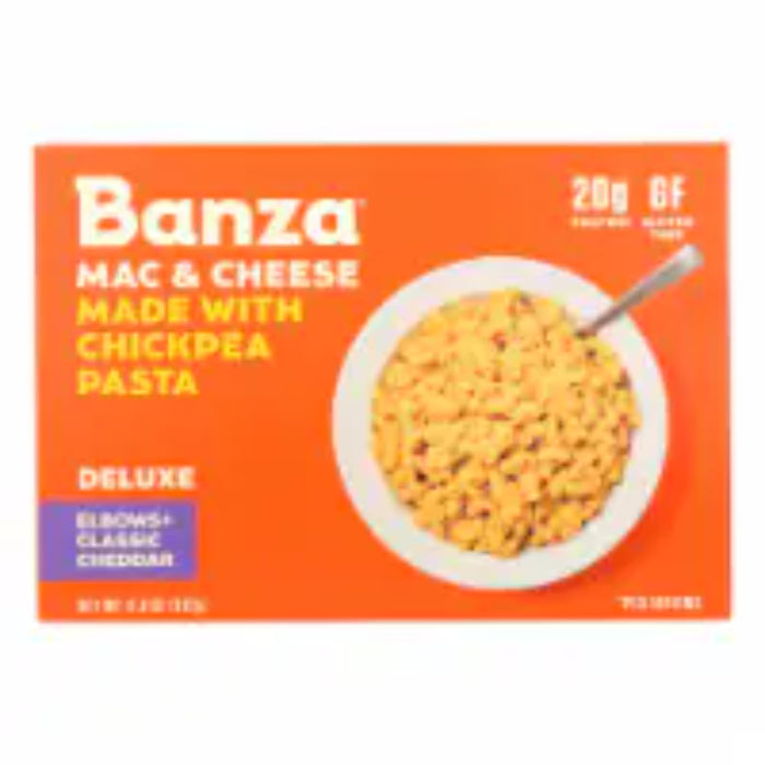 BANZA MAC AND CHS CHICKPEA CHDR 5.5 OZ - Pack of 6