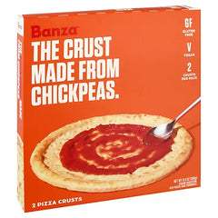 BANZA PIZZA CRUST CHICKPEA 13.4 OZ - Pack of 6