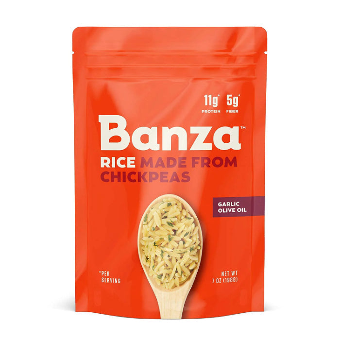 BANZA RICE CHICKPEA GRLC OLIVE 7 OZ - Pack of 6