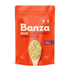 BANZA RICE CHICKPEA GRLC OLIVE 7 OZ - Pack of 6