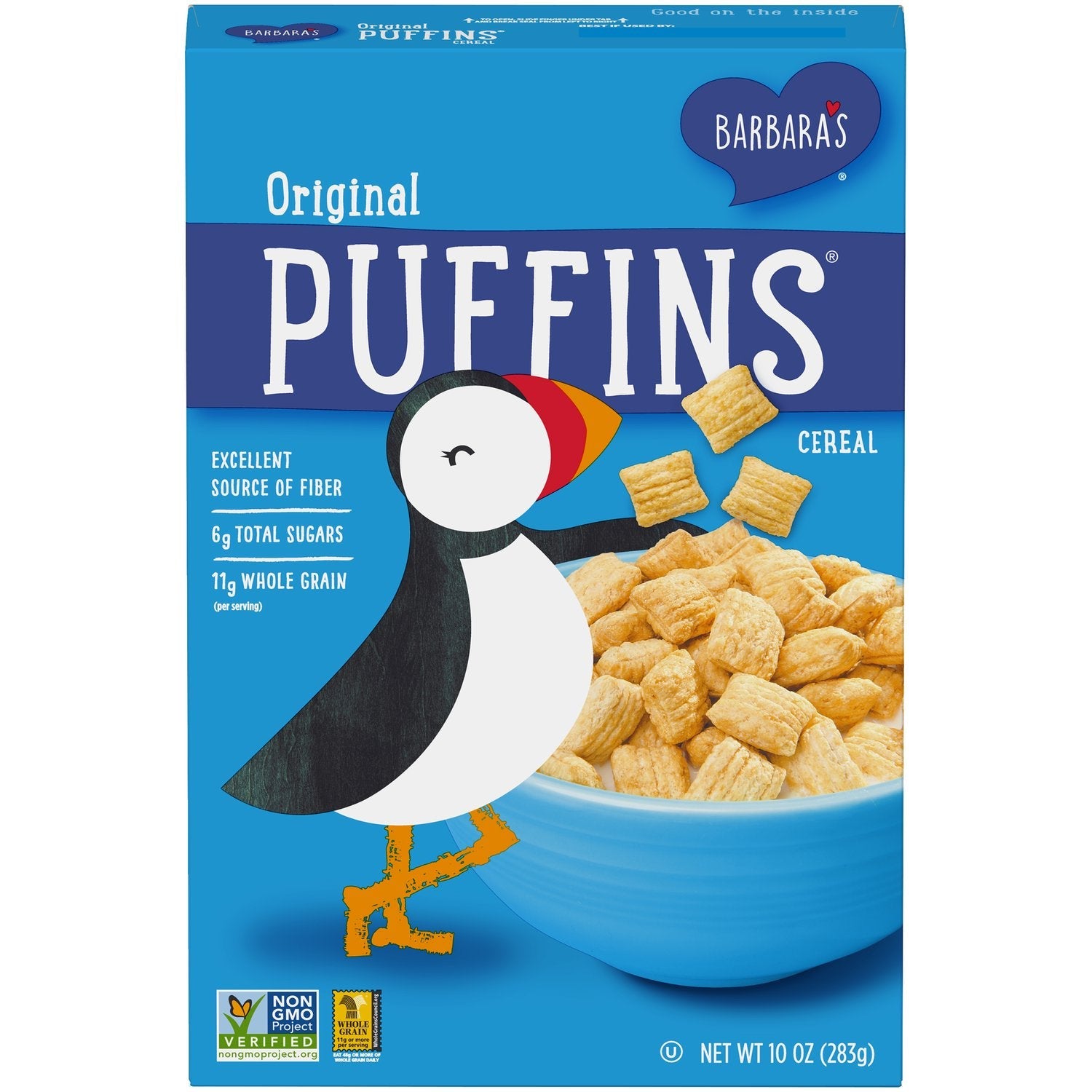 BARBARAS CEREAL PUFFINS ORIGINAL 10 OZ