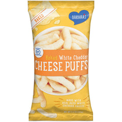 BARBARAS CHEESE PUFF BKD WHT CHDR 5.5 OZ