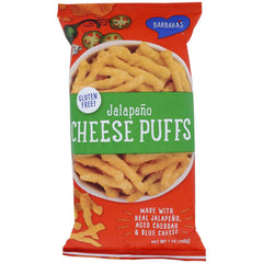 BARBARAS CHEESE PUFF JALPENO 7 OZ