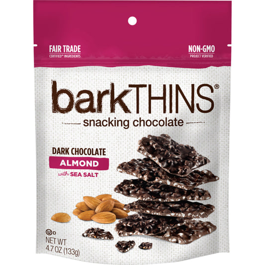 BARKTHINS CHOC CVRD ALMOND DRK 4.7 OZ