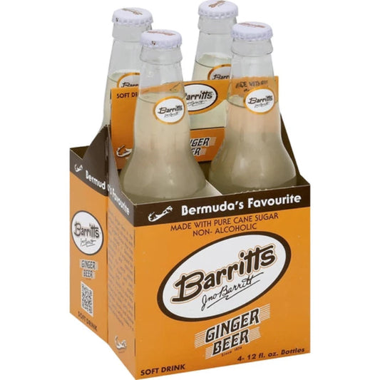 BARRITTS SODA 4PK GINGER BEER 48 FO