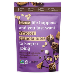 BCUZ SNACKS GRANOLA BITES SMORES 5 OZ