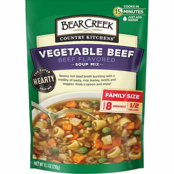 BEAR CREEK SOUP MIX VEGTBL BEEF 8.1 OZ