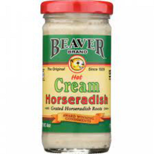 BEAVER HORSERADISH CREAM STYLE 4 OZ