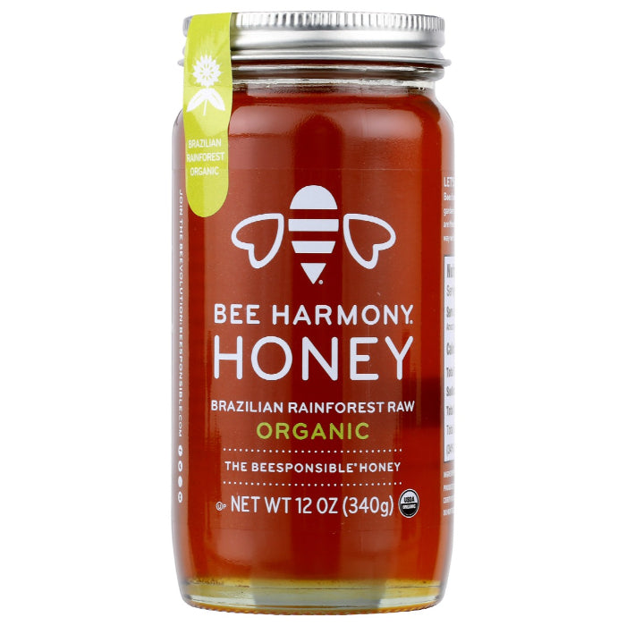 BEE HARMONY HONEY RAINFOREST 12 OZ