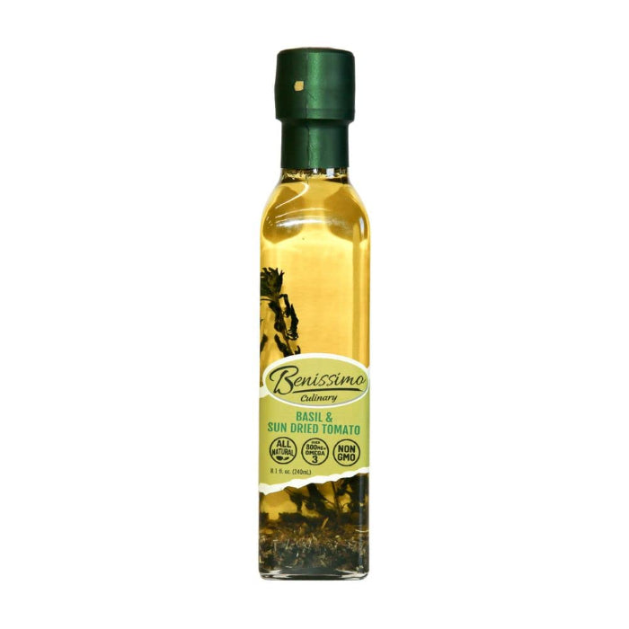 BENISSIMO OIL BASIL TOMATO 8.1 OZ