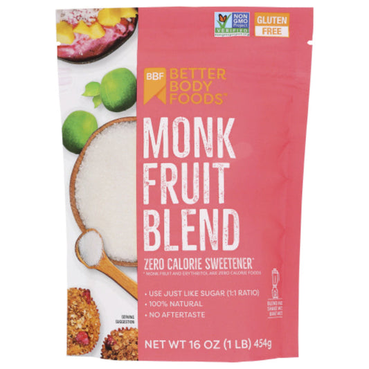 BETTERBODY MONKFRUIT BLEND 1 LB - Pack of 6