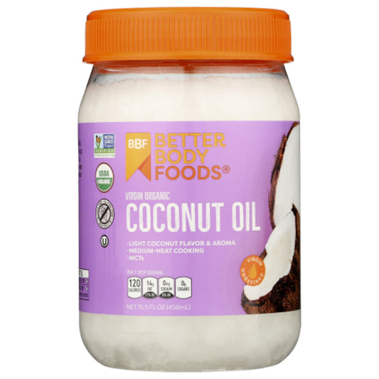 BETTERBODY OIL COCONUT XVRGN 15.5 OZ - Pack of 6