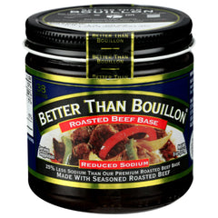 BETTER THAN BOUILLON BASE BEEF RDCD SODIUM 8 OZ - Pack of 6