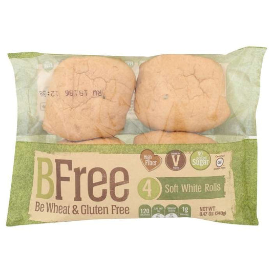 BFree - Gluten-Free Soft White Rolls, 8.46oz - front