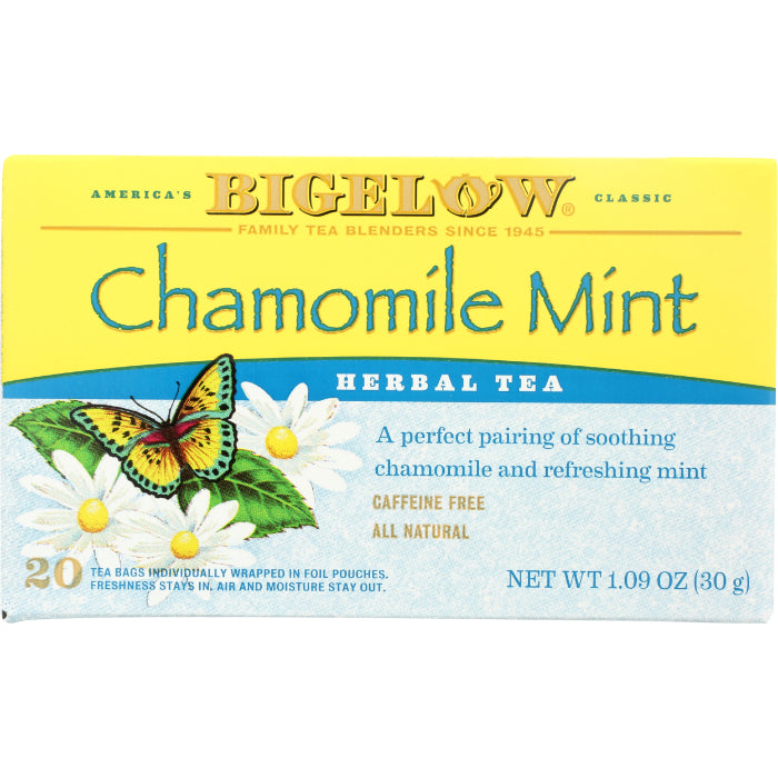 BIGELOW TEA CHAMOMILE MINT 20BG 1.46 OZ - Pack of 6