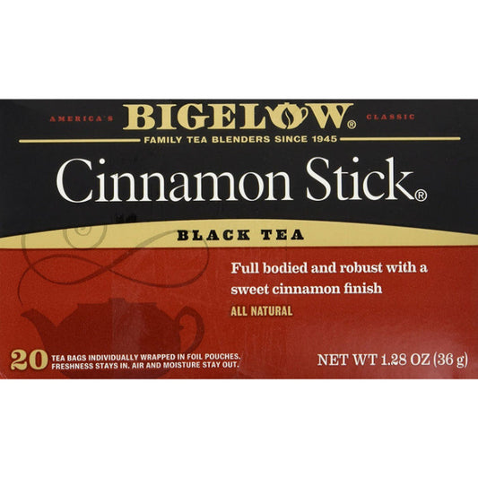 BIGELOW TEA CNNMN STIX 20BG 1.28 OZ - Pack of 6