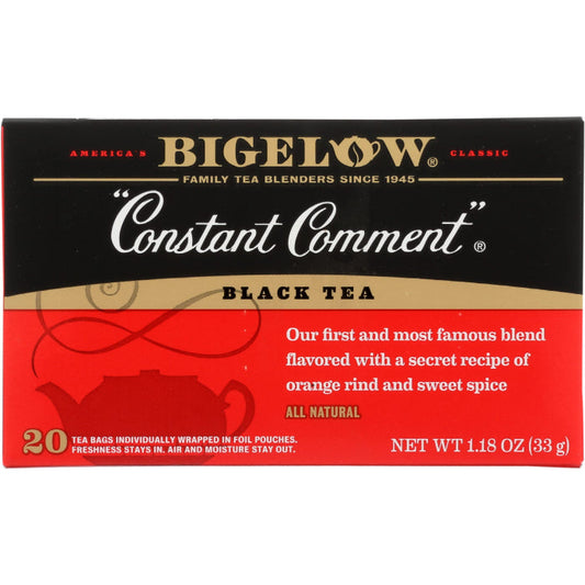 BIGELOW TEA CONSTNT CMMNT 20BG 1.18 OZ - Pack of 6