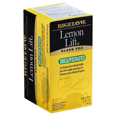 BIGELOW TEA DECAF LEMON LIFT 20BG 1.37 OZ - Pack of 6