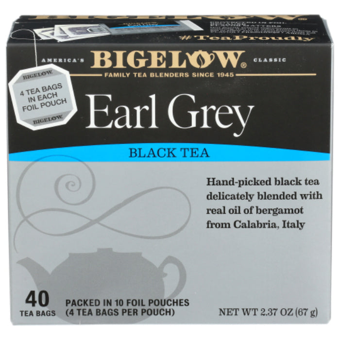 BIGELOW TEA EARL GREY 40BG 2.37 OZ - Pack of 6