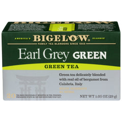 BIGELOW TEA GRN EARL GREY 20BG 1.05 OZ - Pack of 6