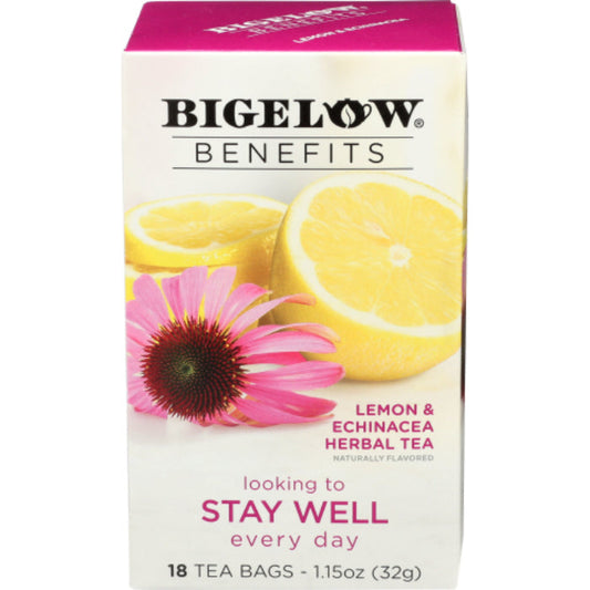 BIGELOW TEA LEMNN ECHINACEA 1.15 OZ - Pack of 6