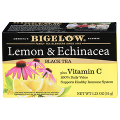 BIGELOW TEA LEMON ECHINACEA VIT C 1.23 OZ - Pack of 6