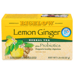 BIGELOW TEA LEMON GNGR 18BG 1.39 OZ - Pack of 6