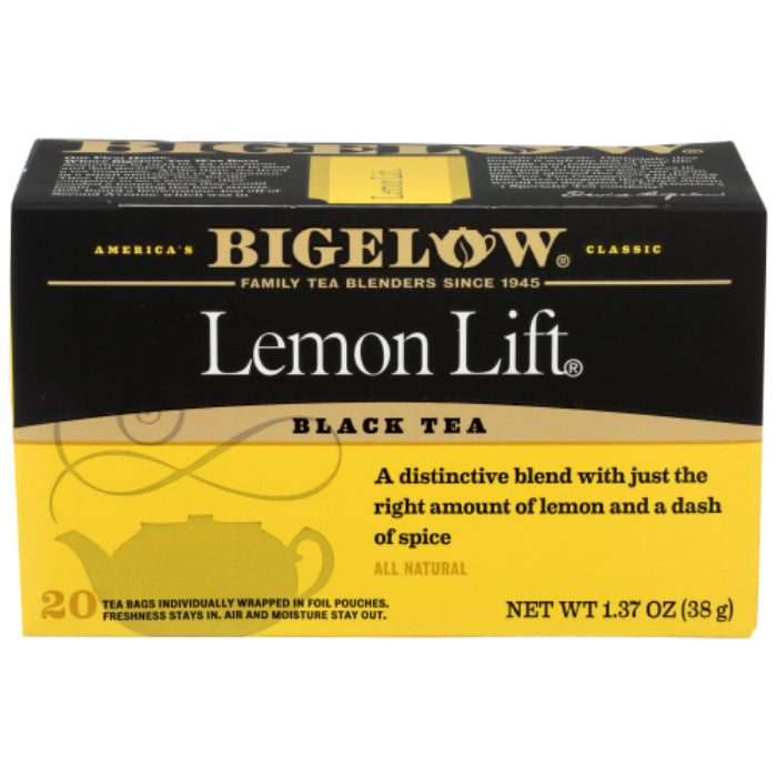 BIGELOW TEA LEMON LIFT 20BG 1.37 OZ - Pack of 6