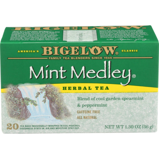 BIGELOW TEA MINT MEDLEY 20BG 1.3 OZ - Pack of 6