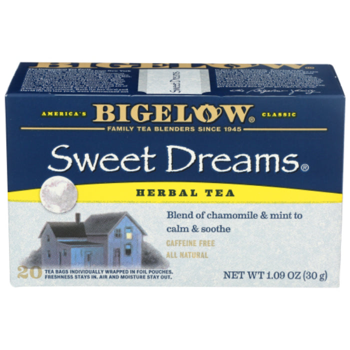 BIGELOW TEA SWEET DREAMS 20BG 1.09 OZ - Pack of 6