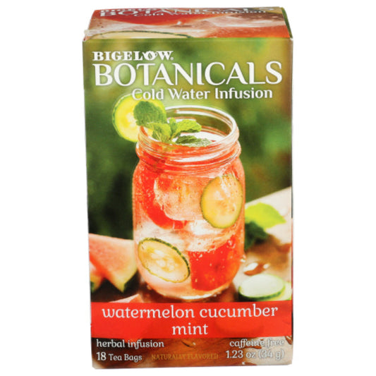 BIGELOW TEA WTRMLN CCUMBER MINT 1.23 OZ - Pack of 6