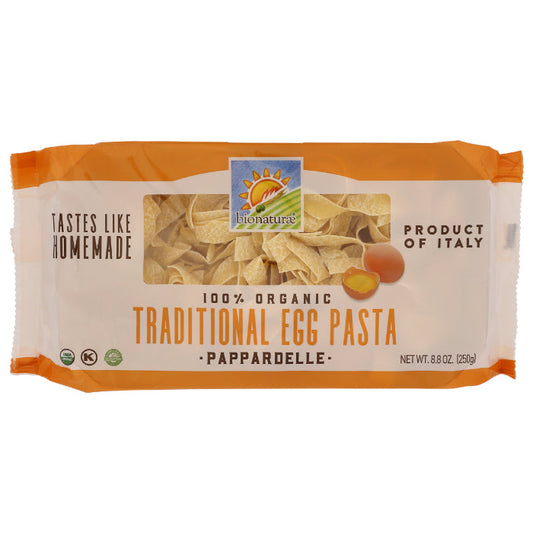 BIONATURAE PASTA EGG PAPPARDELLE ORG 8.8 OZ - Pack of 12