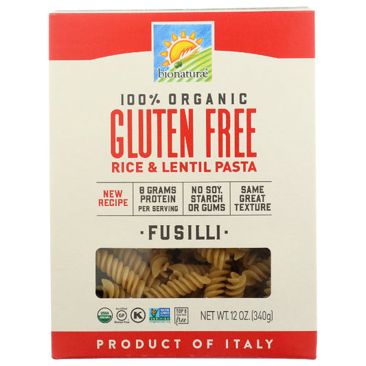 BIONATURAE PASTA GF FUSILLI ORG 12 OZ - Pack of 12