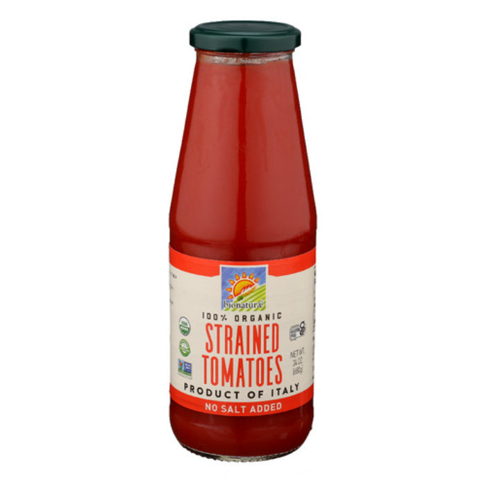 BIONATURAE TOMATO STRAINED ORG 24 OZ - Pack of 6