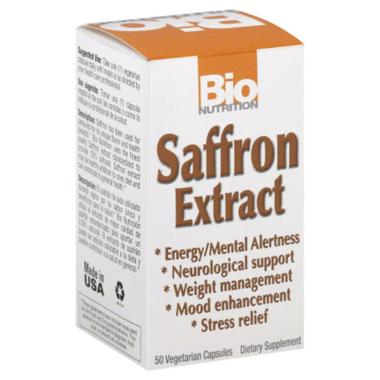 BIO NUTRITION EXTRACT SAFFRON 50 VC - Pack of 1