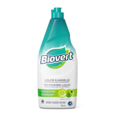 BIOVERT DISHWASHING LIQ GRN APPLE 23.7 FO - Pack of 12