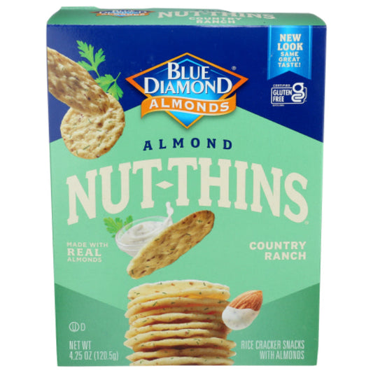 BLUE DIAMOND CRACKER NUT THIN CNTRY RA 4.25 OZ - Pack of 12