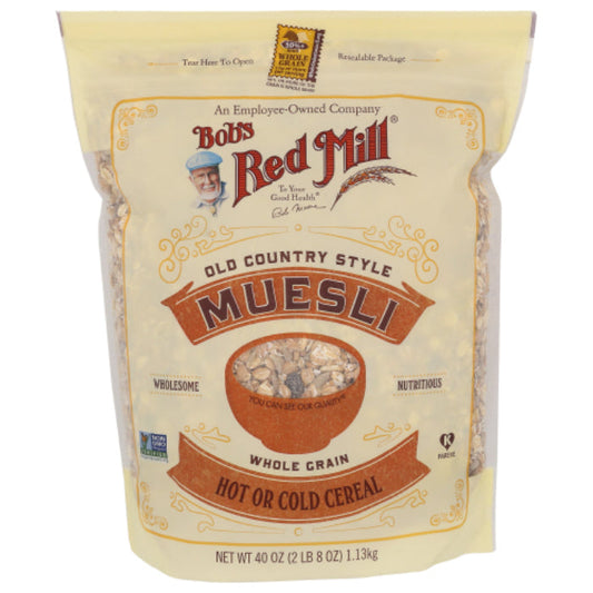 BOBS RED MILL - Old Country Muesli Cereal 40 Oz  Pack of 4