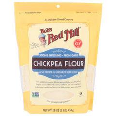 BOBS RED MILL FLOUR CHICKPEA 16 OZ - Pack of 4