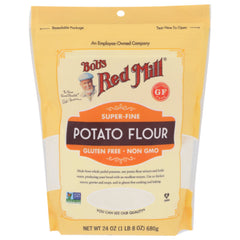 BOBS RED MILL FLOUR POTATO 24 OZ - Pack of 4