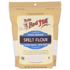 BOBS RED MILL FLOUR SPELT 22 OZ - Pack of 4