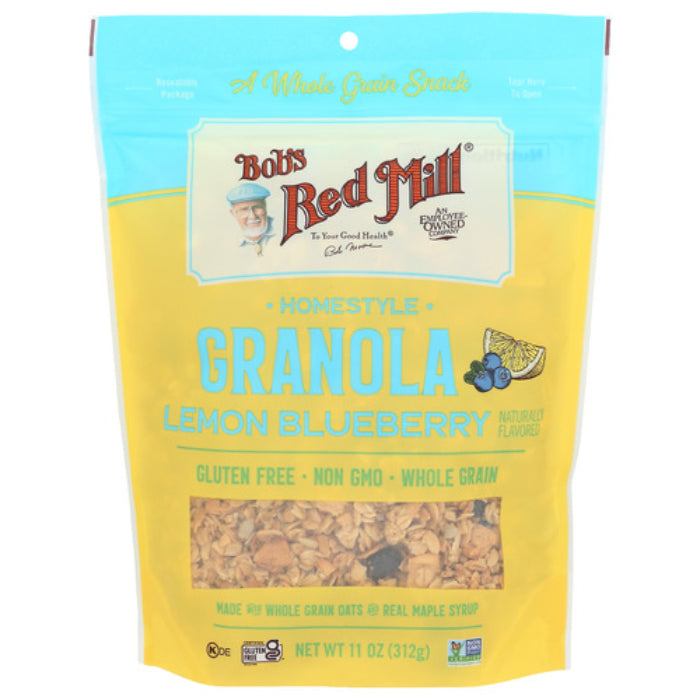 BOBS RED MILL GRANOLA HMSTYL LMN BBRRY 11 OZ - Pack of 6