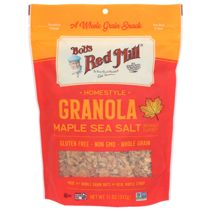 BOBS RED MILL GRANOLA HMSTYL MPLE SSALT 11 OZ - Pack of 6