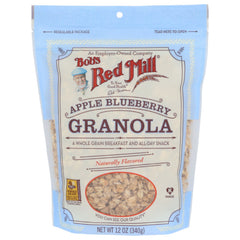 BOBS RED MILL GRANOLA NF APPLE BLUEBERRY 12 OZ - Pack of 4