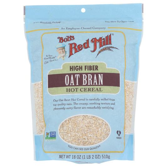 Bob's Red Mill - Oat Bran Cereal 18 Oz | Pack of 4