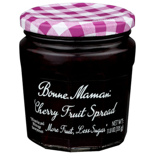 BONNE MAMAN FRUIT SPREAD CHERRY 11.8 OZ - Pack of 6