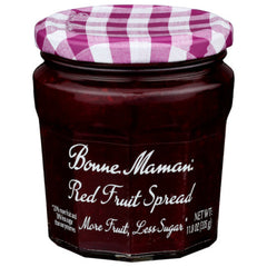 BONNE MAMAN FRUIT SPREAD RED 11.8 OZ - Pack of 6