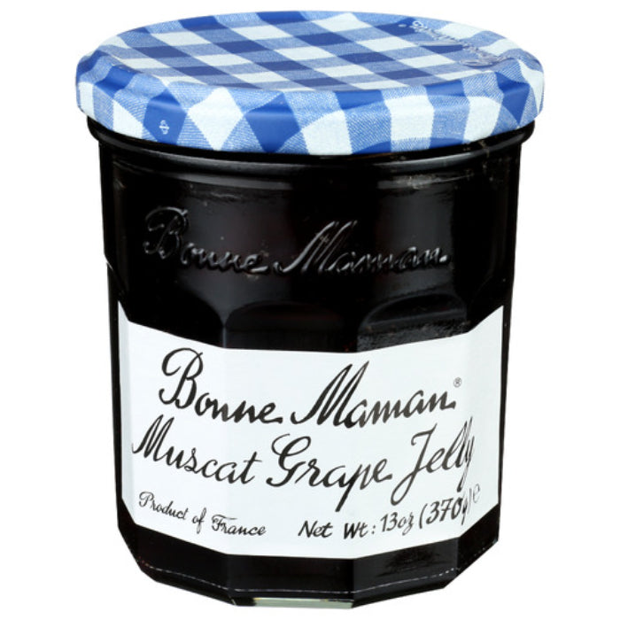 BONNE MAMAN JELLY MUSCAT GRAPE 13 OZ - Pack of 6