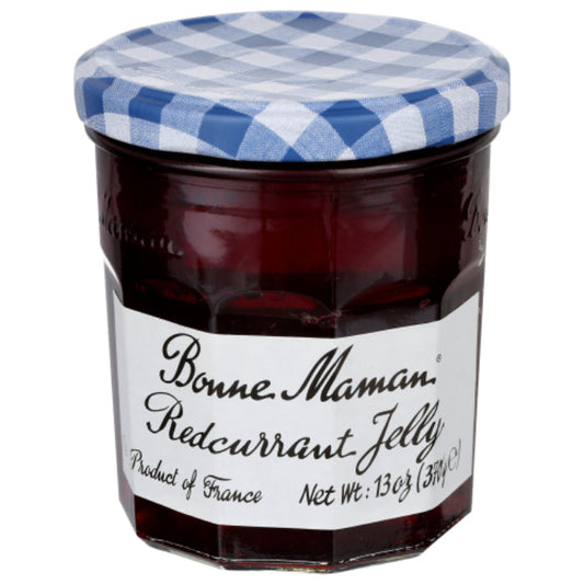 BONNE MAMAN JELLY RED CURRANT 13 OZ - Pack of 6